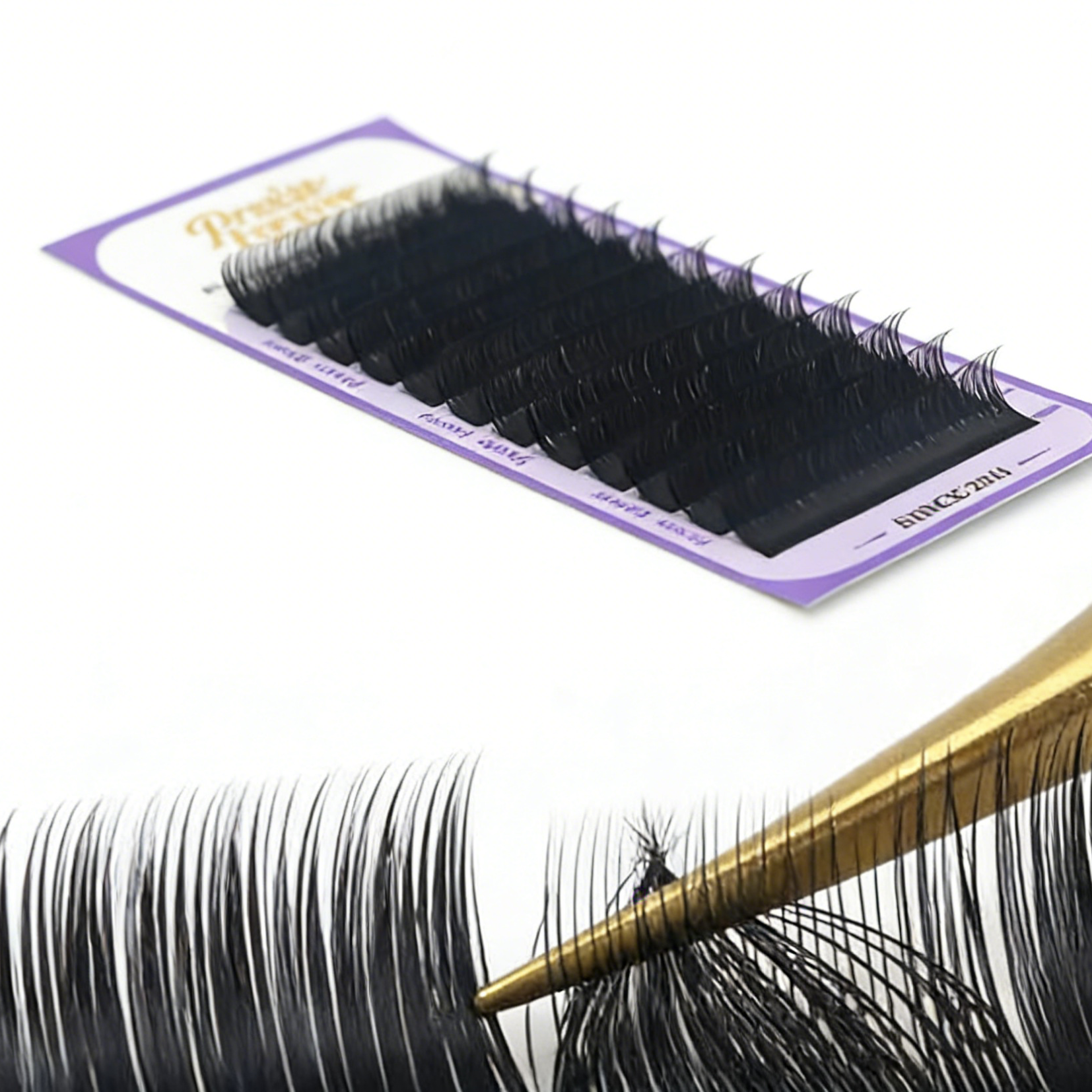 Praise Forever Camellia Eyelash Extension NO Glue at the Root of Lashes