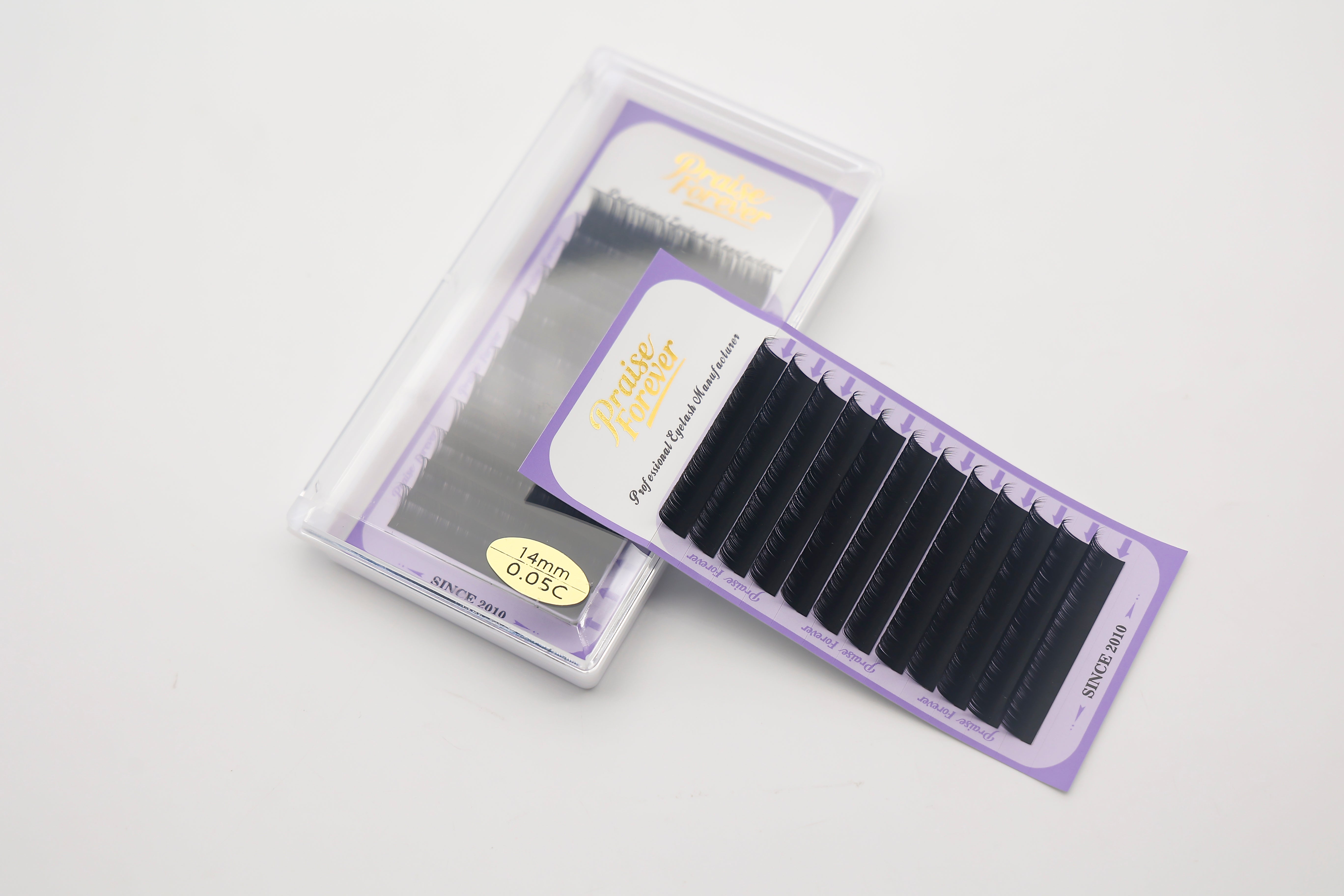 Praise Forever Camellia Eyelash Extension NO Glue at the Root of Lashes