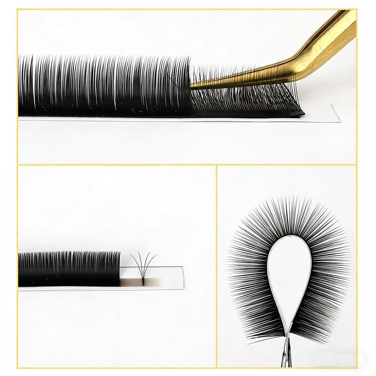 Praise Forever Camellia Eyelash Extension NO Glue at the Root of Lashes